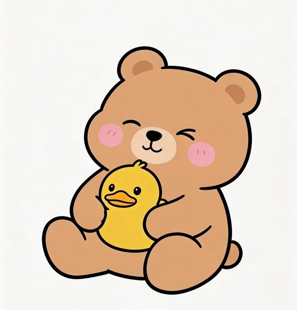 dễ thương gấu chibi cute 29