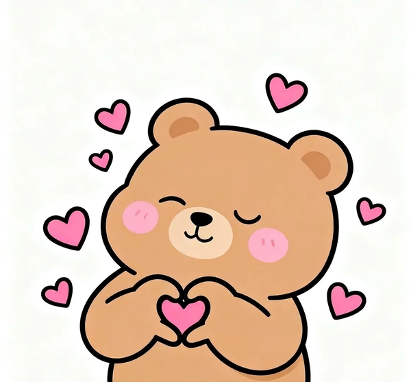 dễ thương gấu chibi cute 31