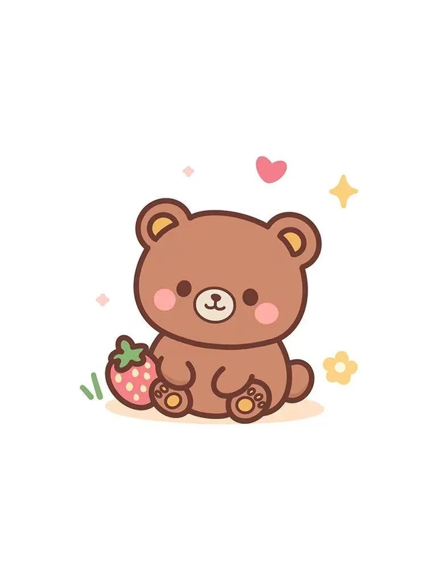 dễ thương gấu chibi cute 9