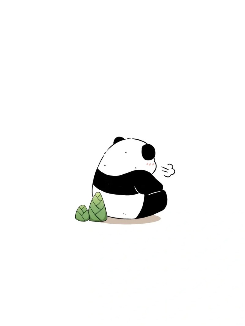 gấu trúc chibi cute 12