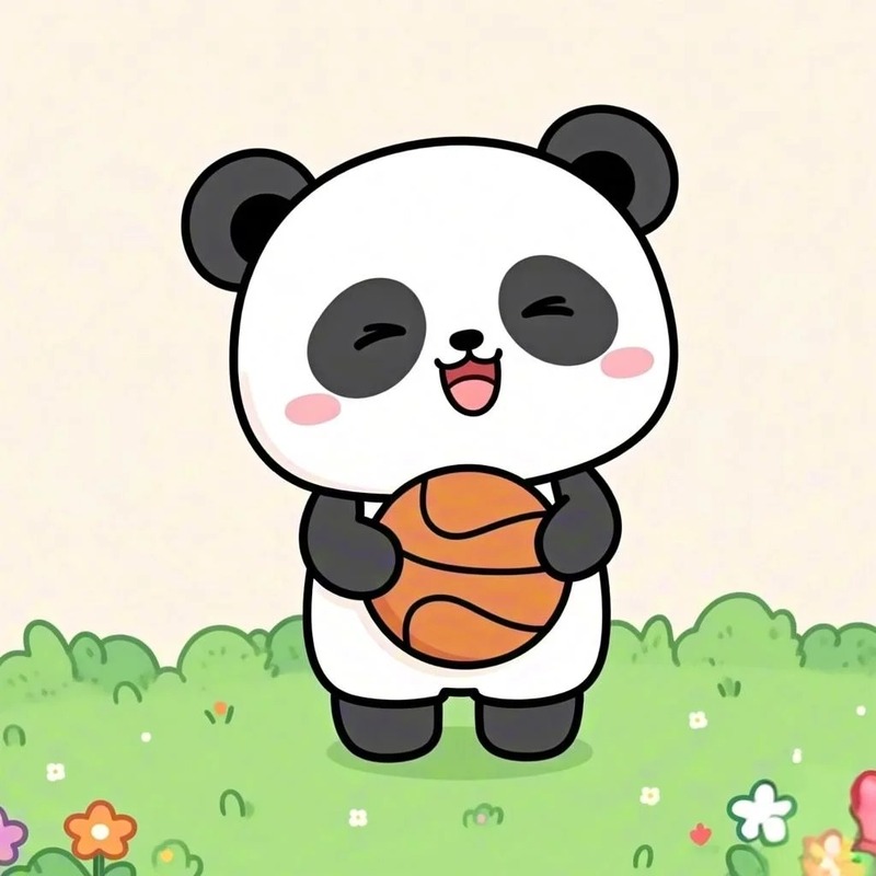 gấu trúc chibi cute 13