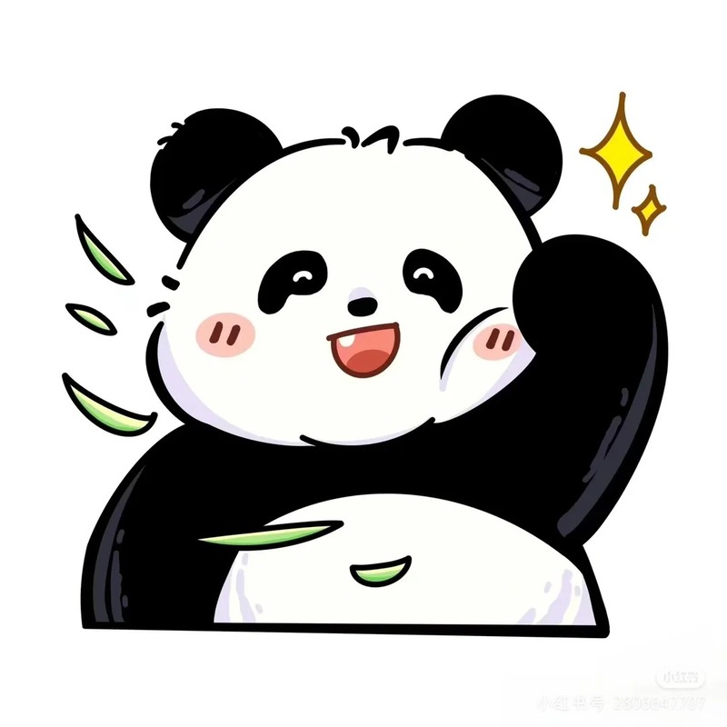 gấu trúc chibi cute 18