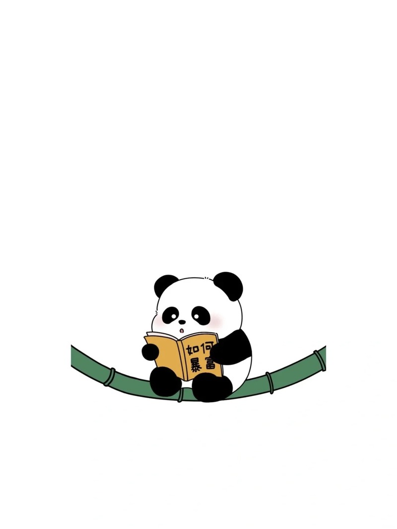 gấu trúc chibi cute 20
