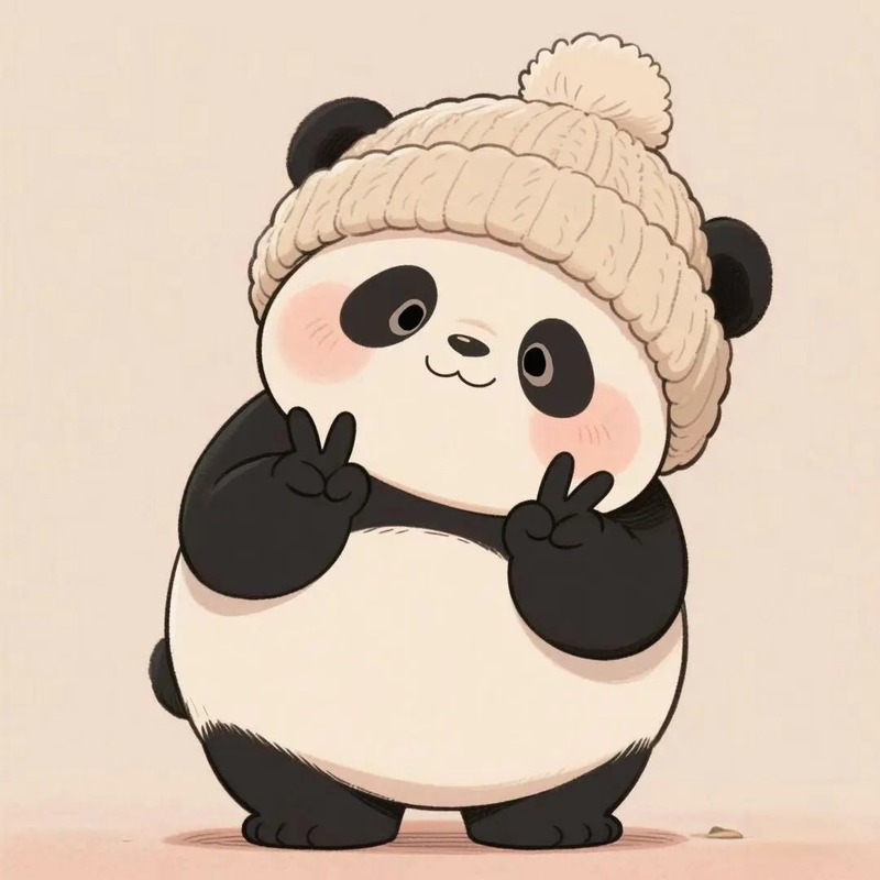 gấu trúc chibi cute 30