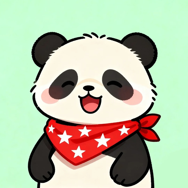 gấu trúc chibi cute 36