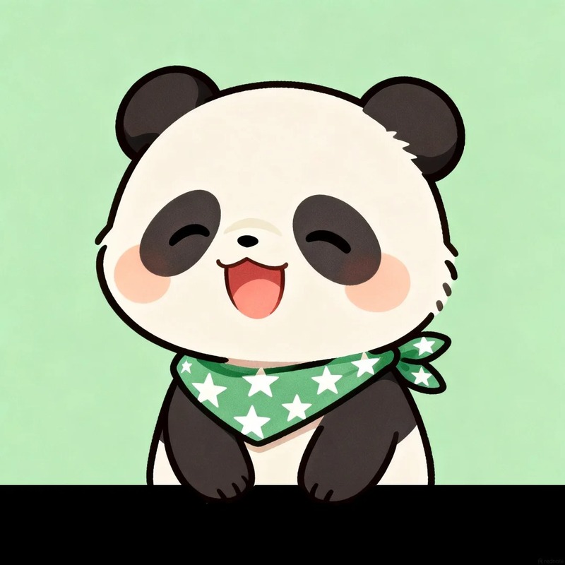 gấu trúc chibi cute 37