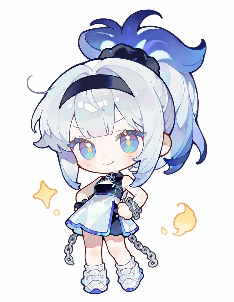 girl anime chibi cute