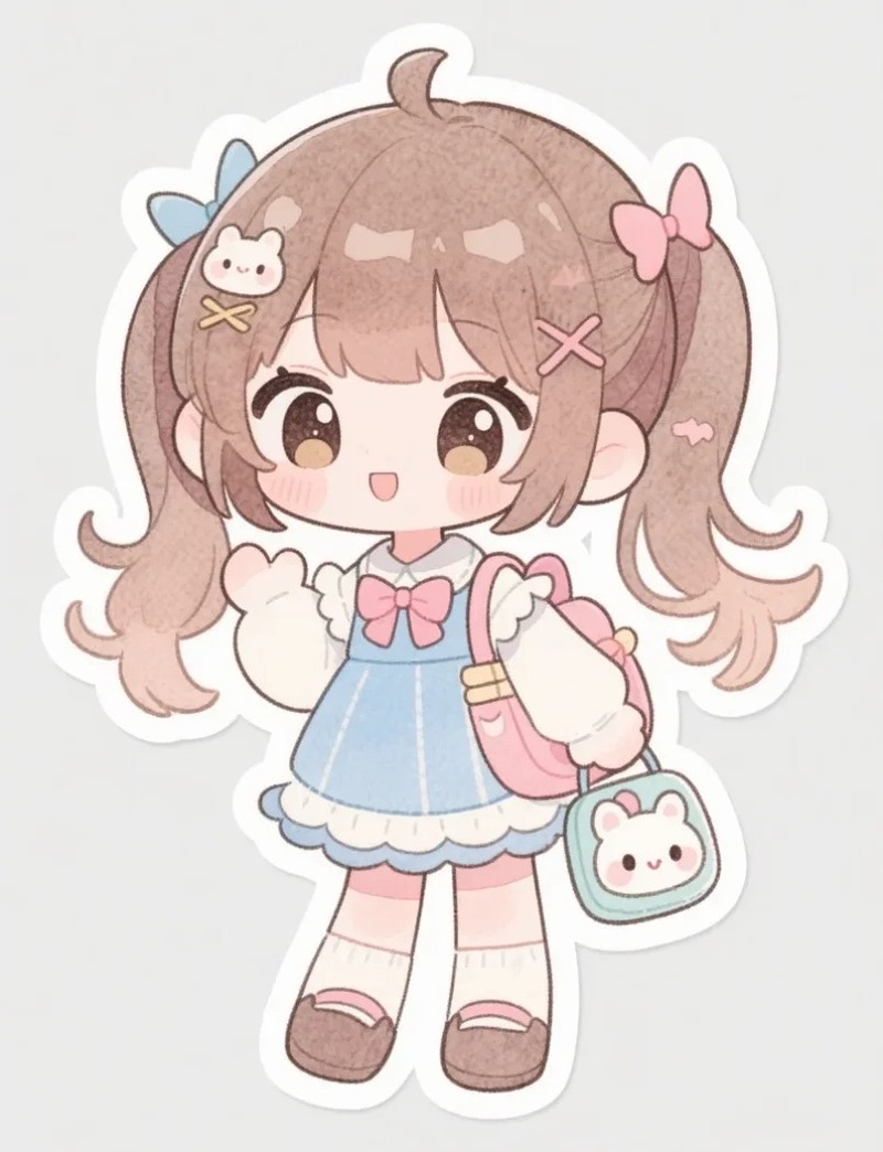 hình ảnh chibi nữ cute 14