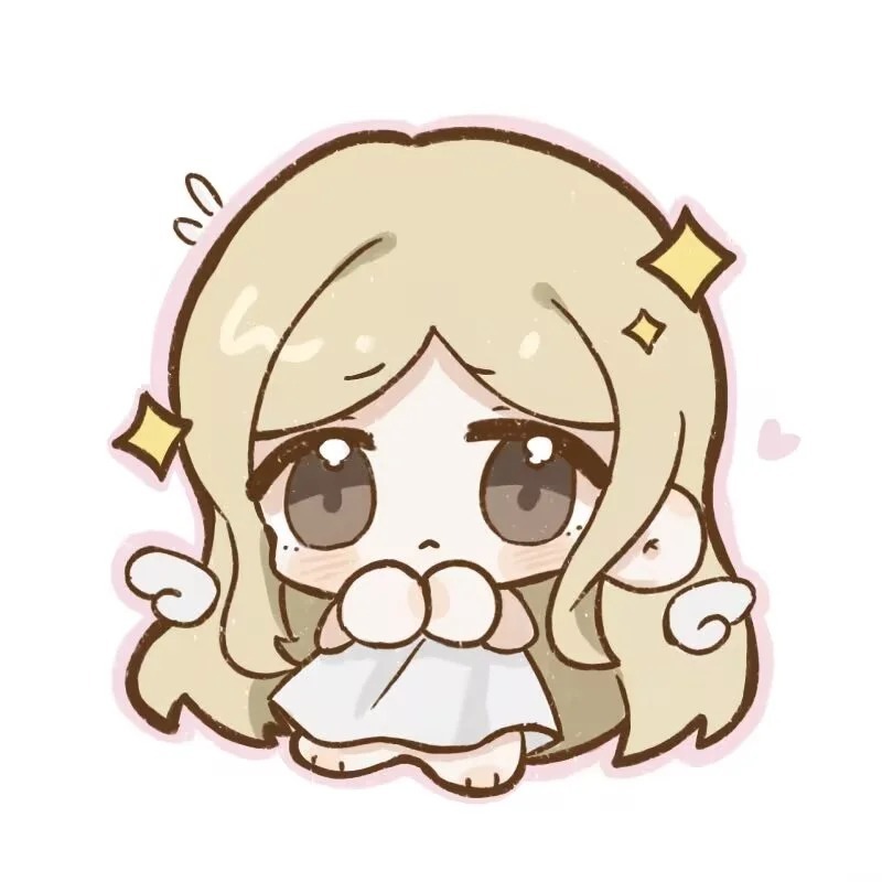 hình ảnh chibi nữ cute đơn giản 1