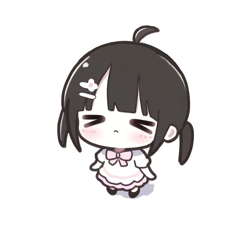 hình ảnh chibi nữ cute đơn giản 16