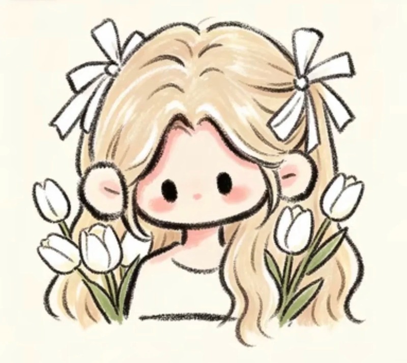 hình ảnh chibi nữ cute đơn giản 20