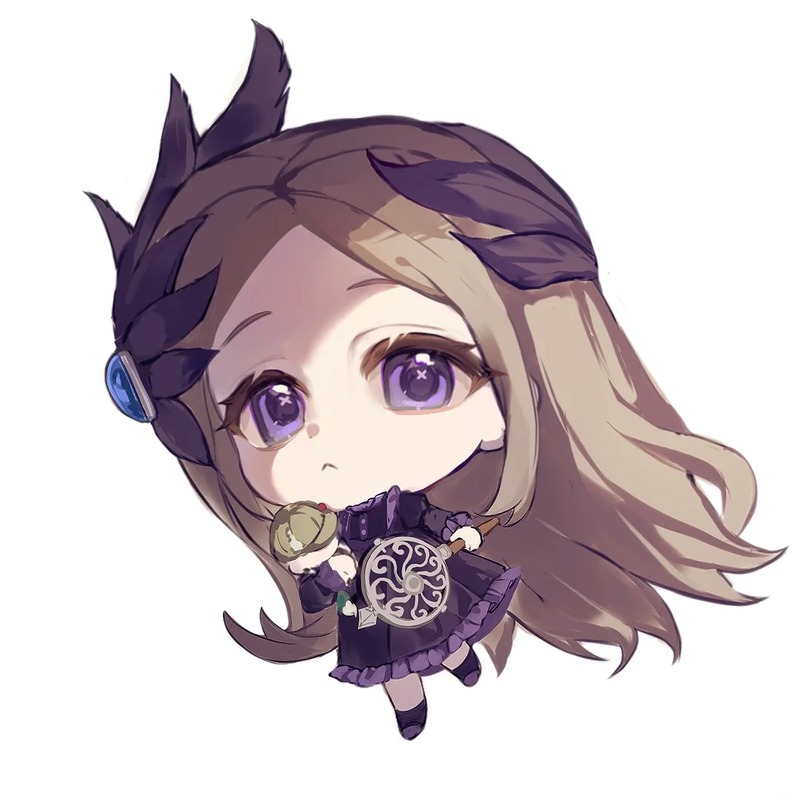 hình ảnh chibi nữ cute đơn giản 27