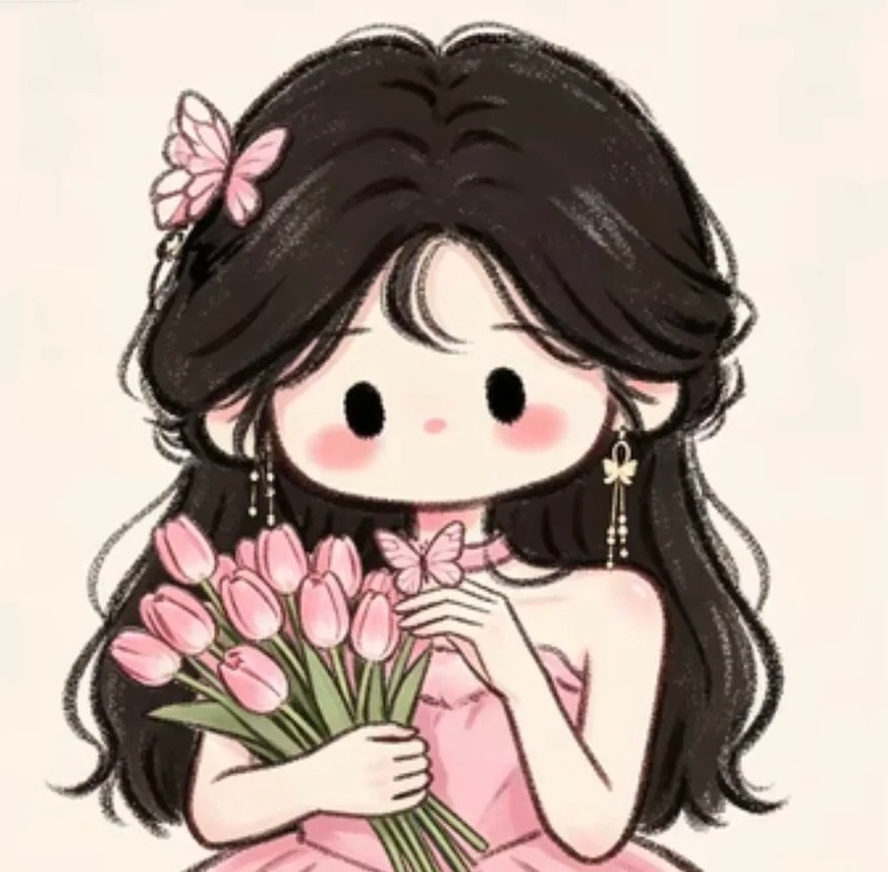 hình ảnh chibi nữ cute đơn giản 29
