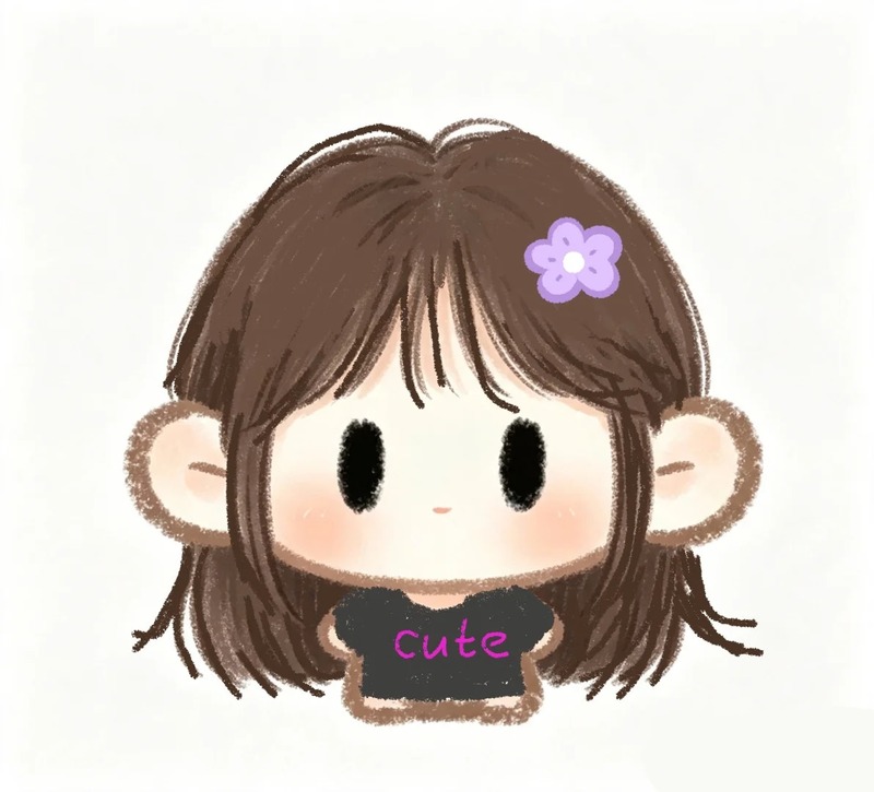 hình ảnh chibi nữ cute đơn giản 3