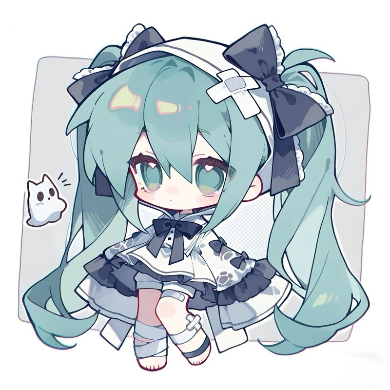 hình ảnh chibi nữ cute đơn giản 33