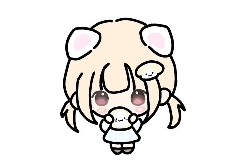 hình ảnh chibi nữ cute đơn giản 34