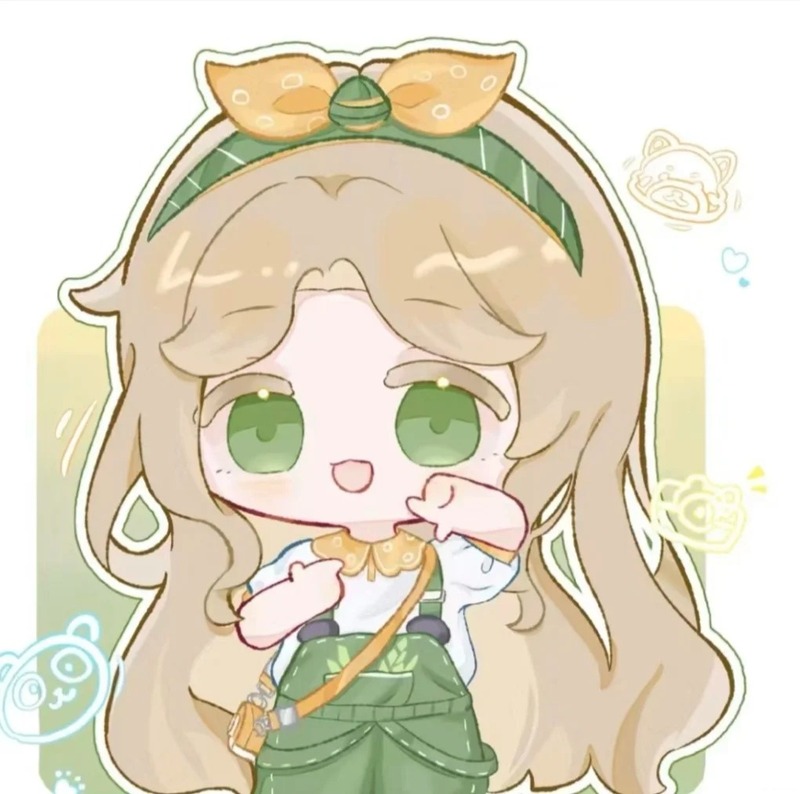 hình ảnh chibi nữ cute đơn giản 55