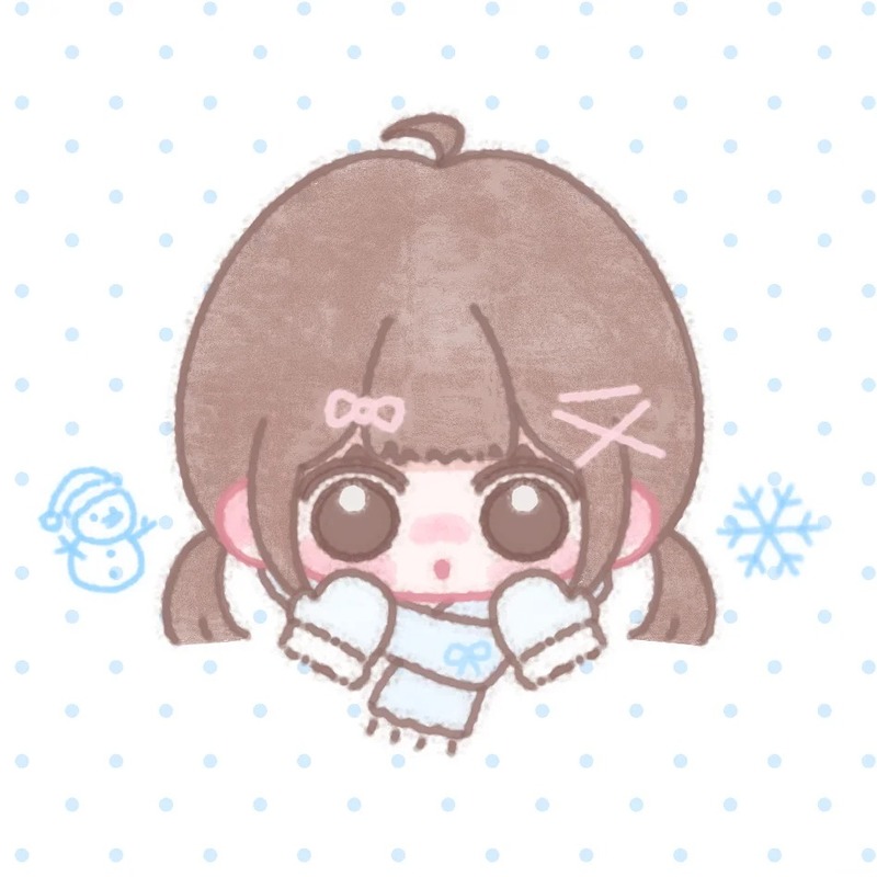 hình ảnh chibi nữ cute màu xanh dương 28