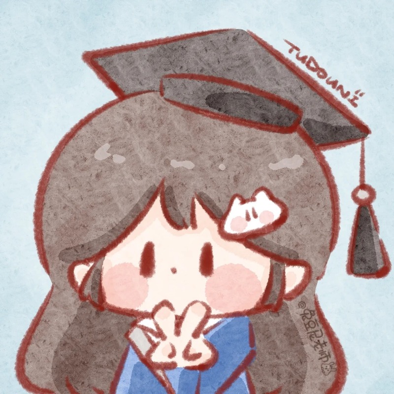 hình ảnh chibi nữ cute màu xanh dương 8