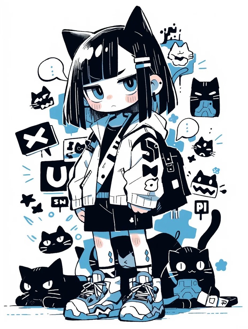 hình ảnh chibi nữ ngầu 8