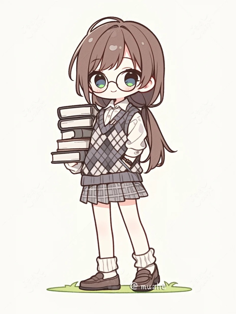 hình ảnh học sinh chibi 1