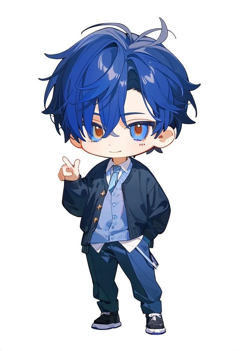 hình ảnh học sinh chibi 13
