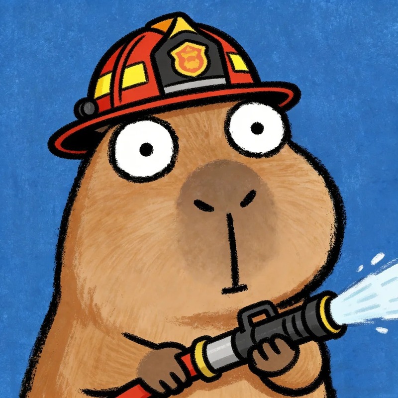 hình capybara chibi
