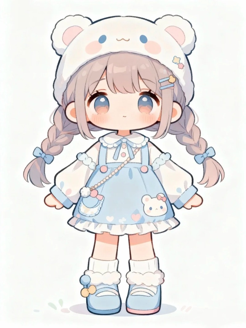 hình chibi cô gái 11