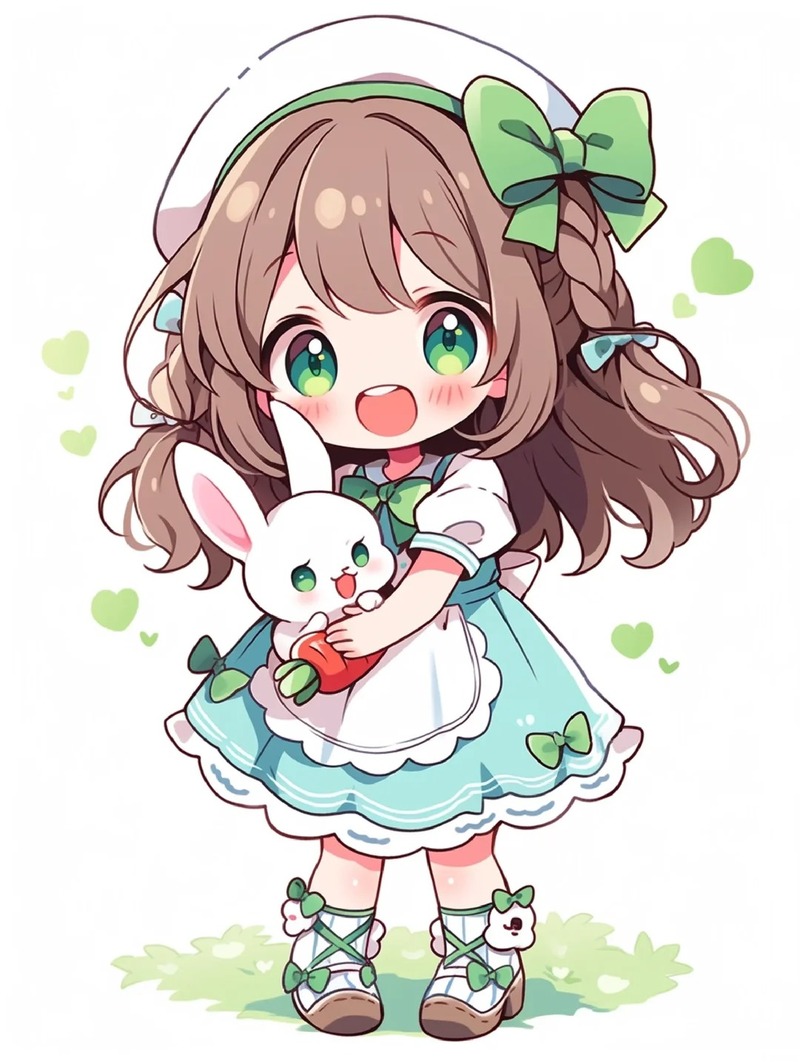 hình chibi cô gái 17
