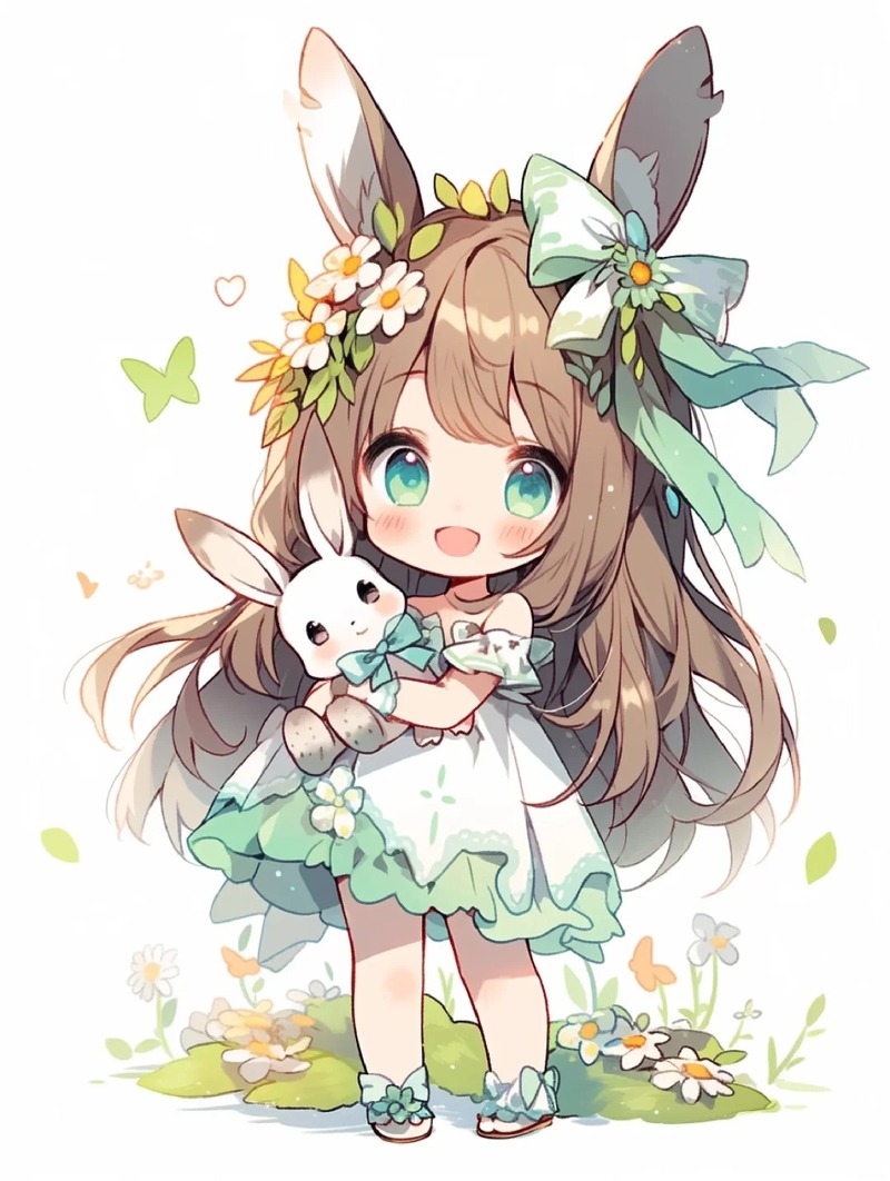 hình chibi cô gái 18