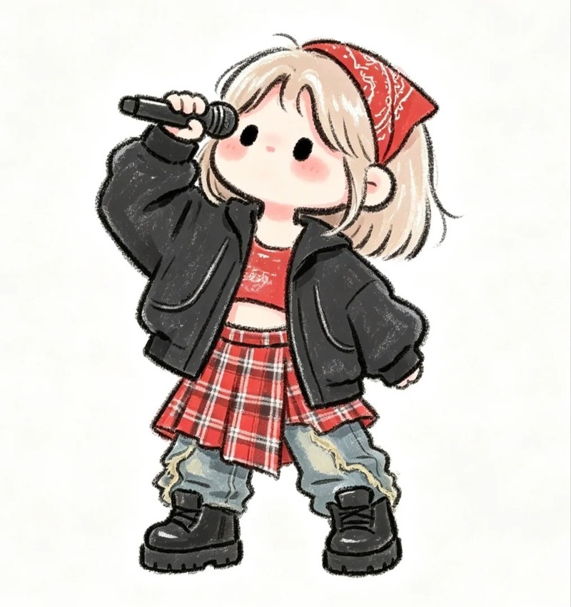 hình chibi cô gái 22