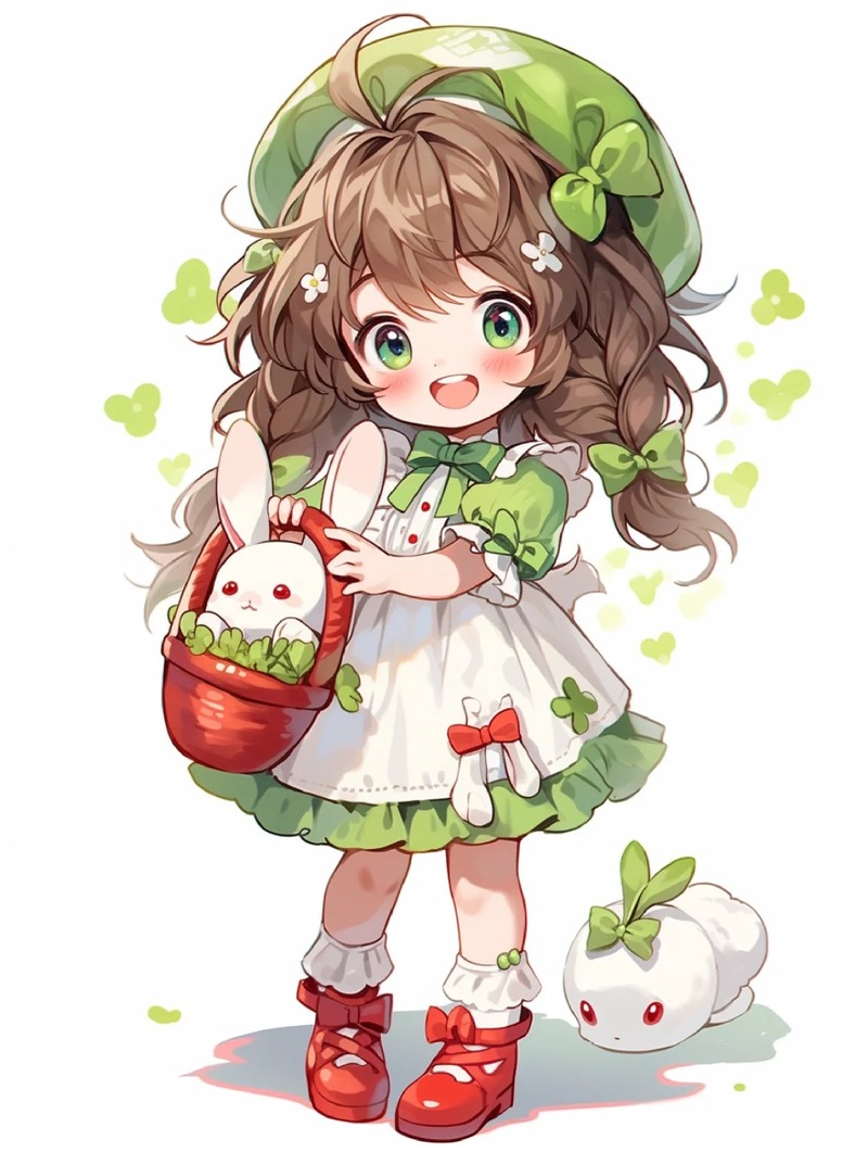 hình chibi cô gái 7
