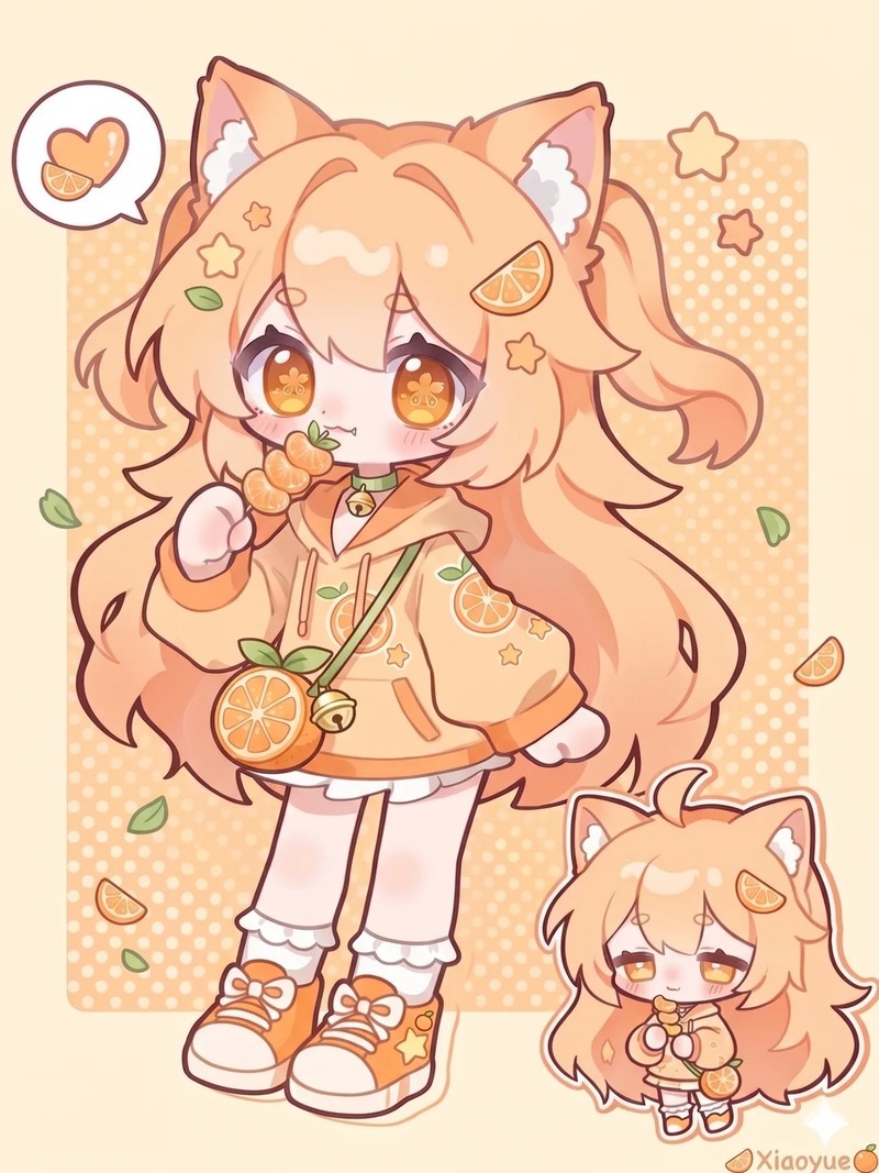 hình nền cute chibi nữ 1