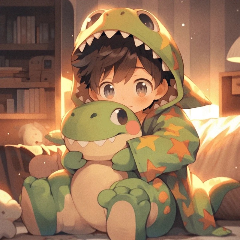 khủng long chibi 10