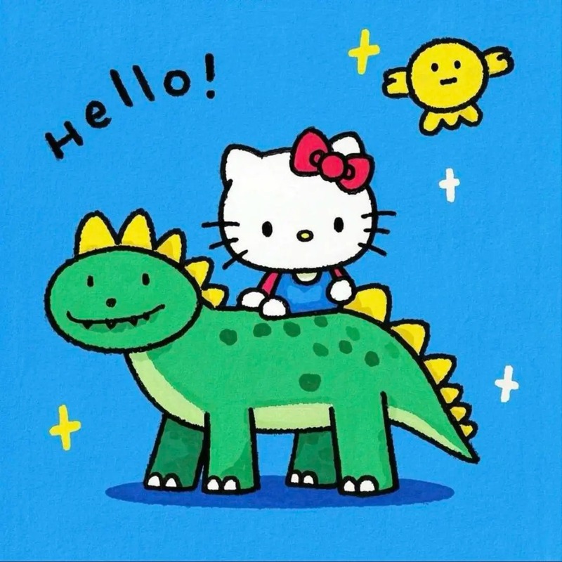 khủng long chibi 12