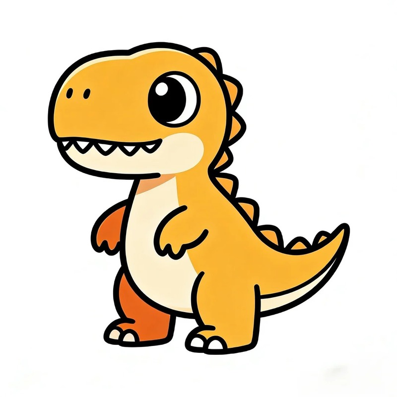 khủng long chibi 13