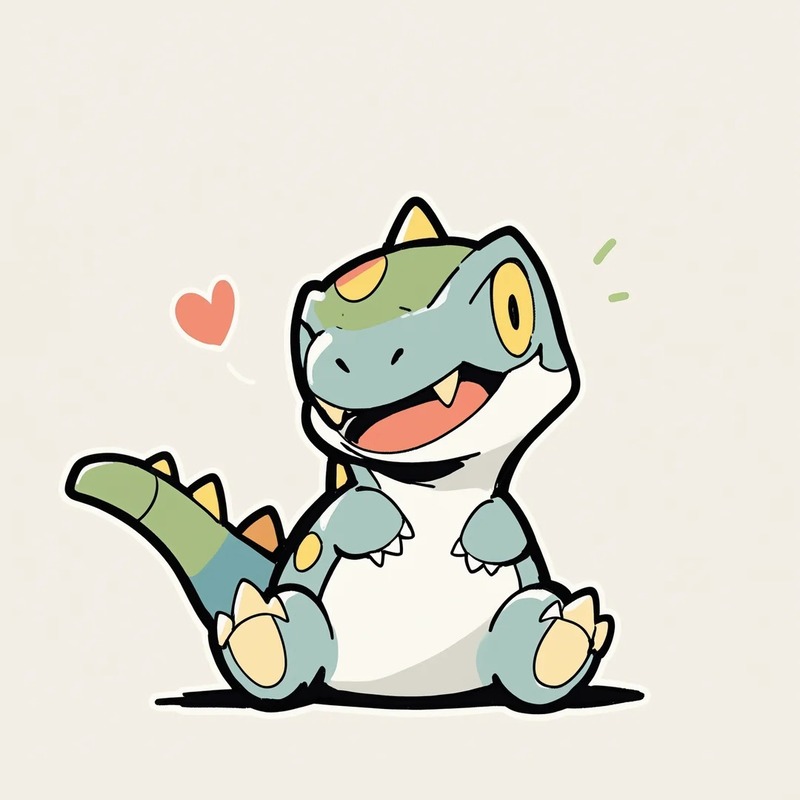 khủng long chibi 2
