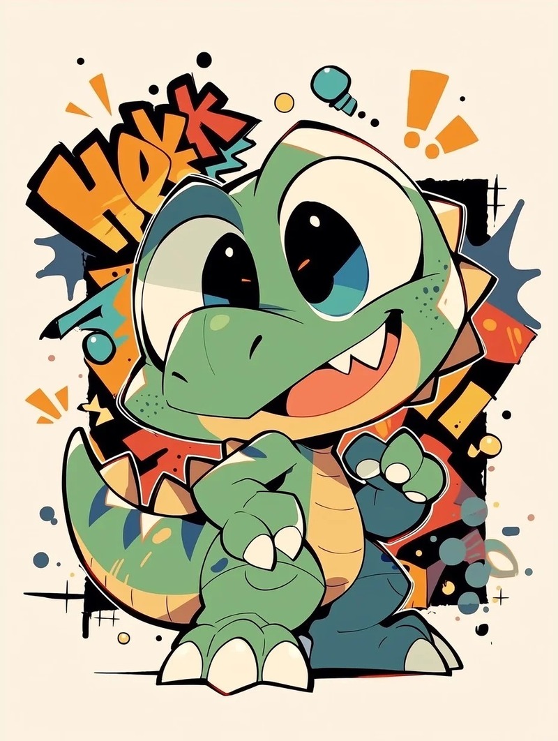 khủng long chibi 27