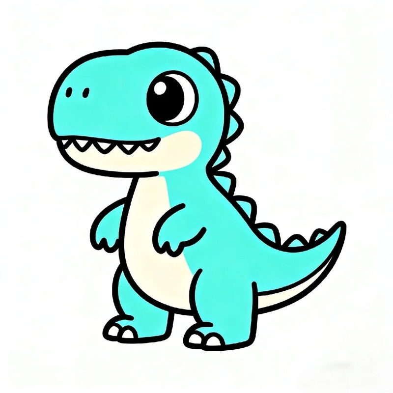 khủng long chibi 29