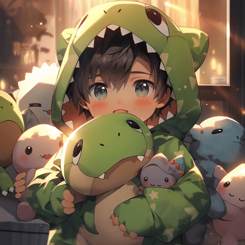 khủng long chibi 30