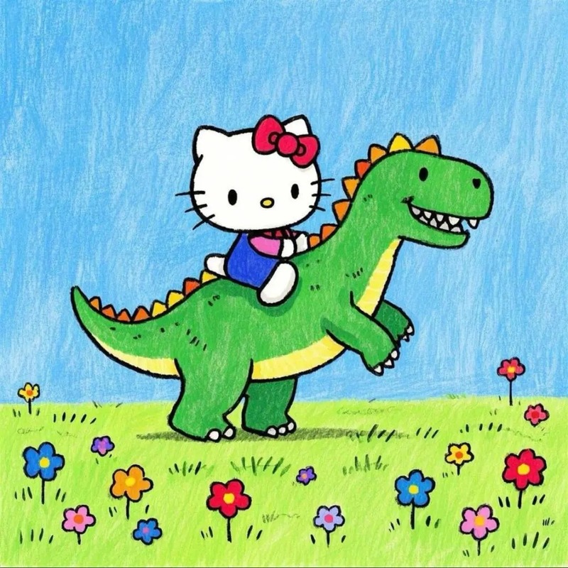 khủng long chibi 35