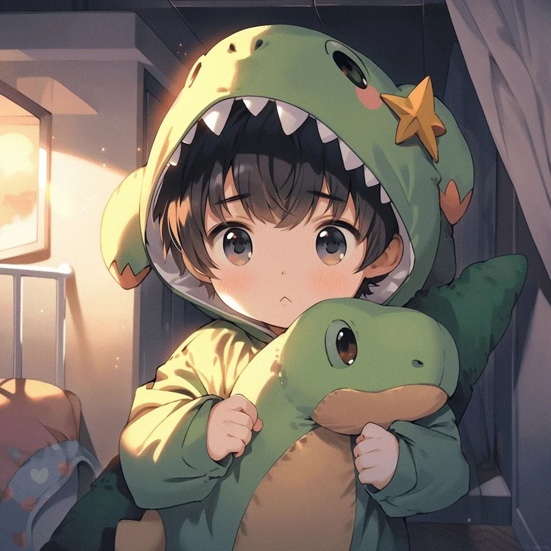 khủng long chibi 4