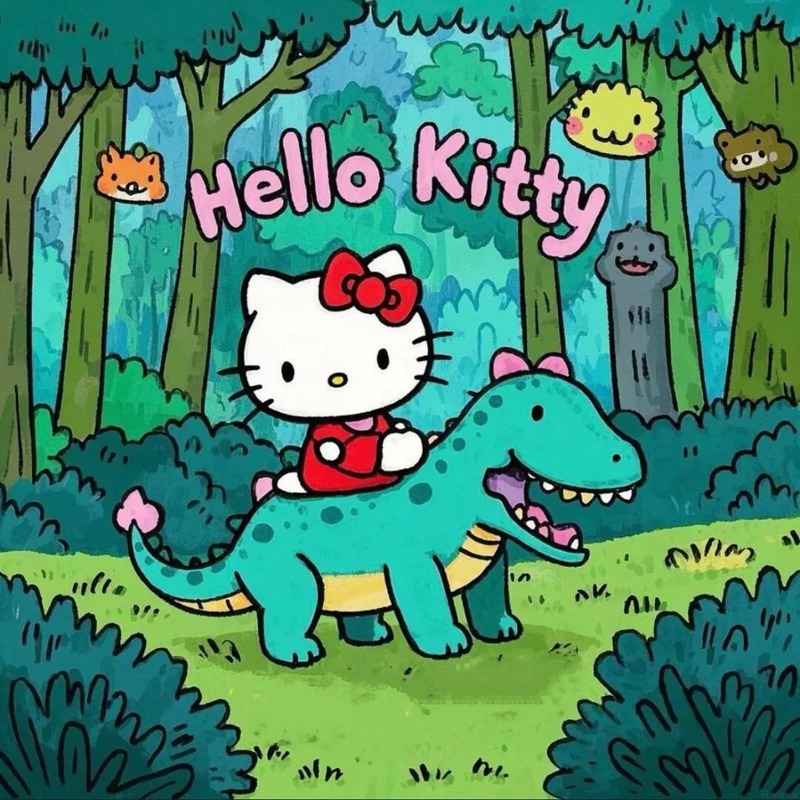 khủng long chibi 7