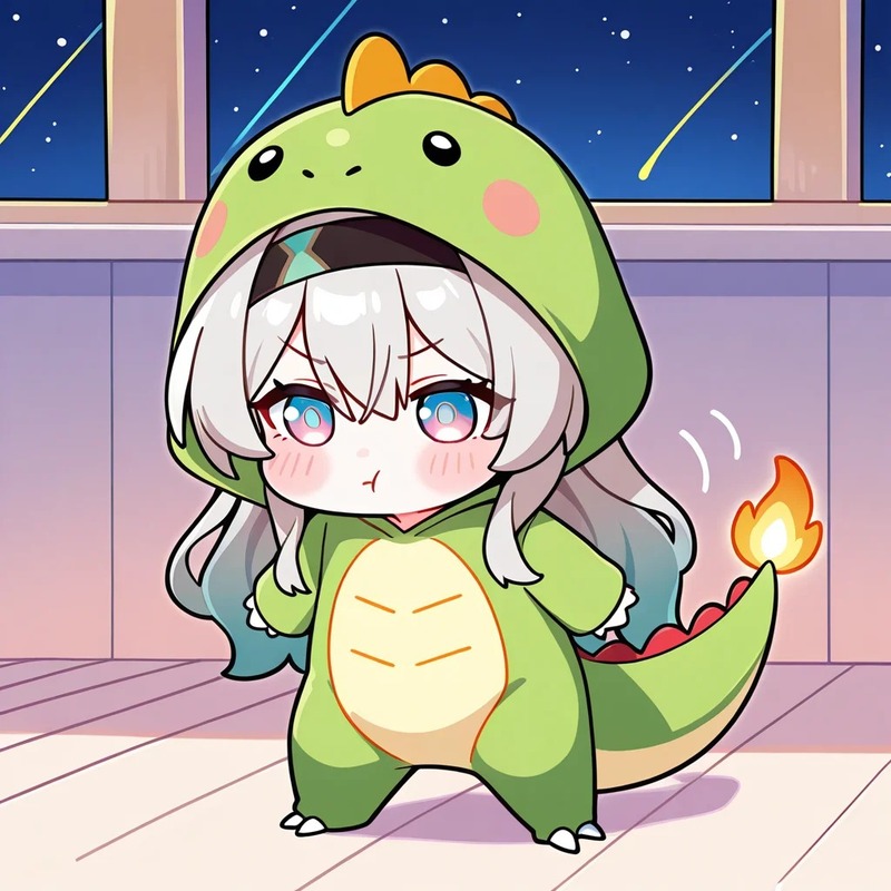 khủng long chibi 9