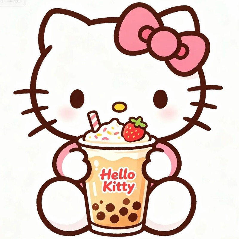 milk tea trà sữa chibi cute 17
