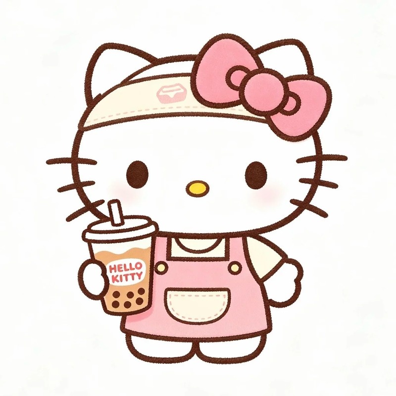 milk tea trà sữa chibi cute 18