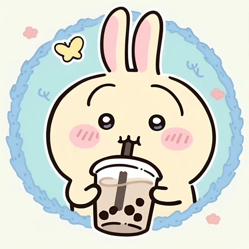milk tea trà sữa chibi cute 22