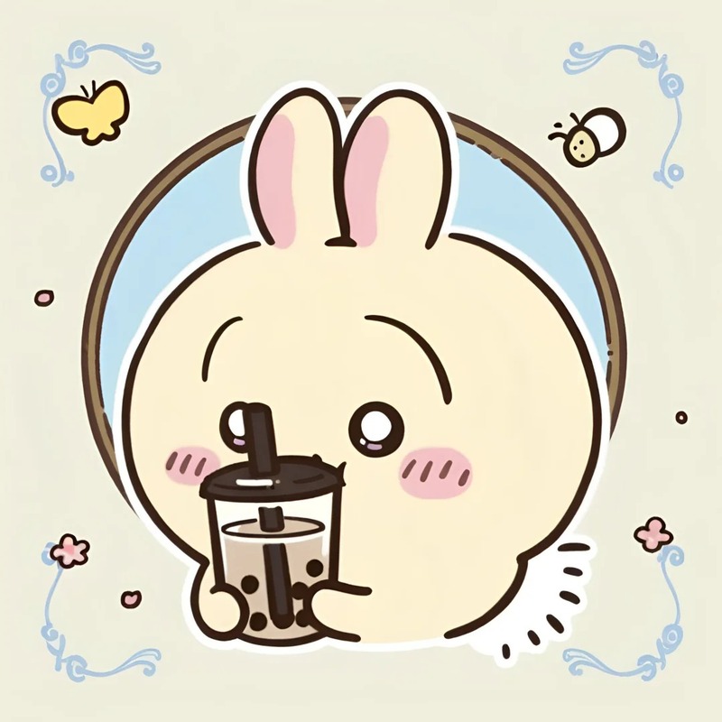 milk tea trà sữa chibi cute 24