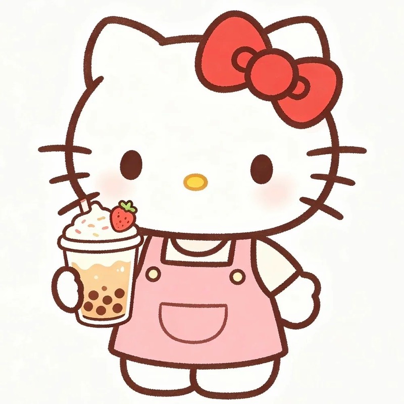 milk tea trà sữa chibi cute 35
