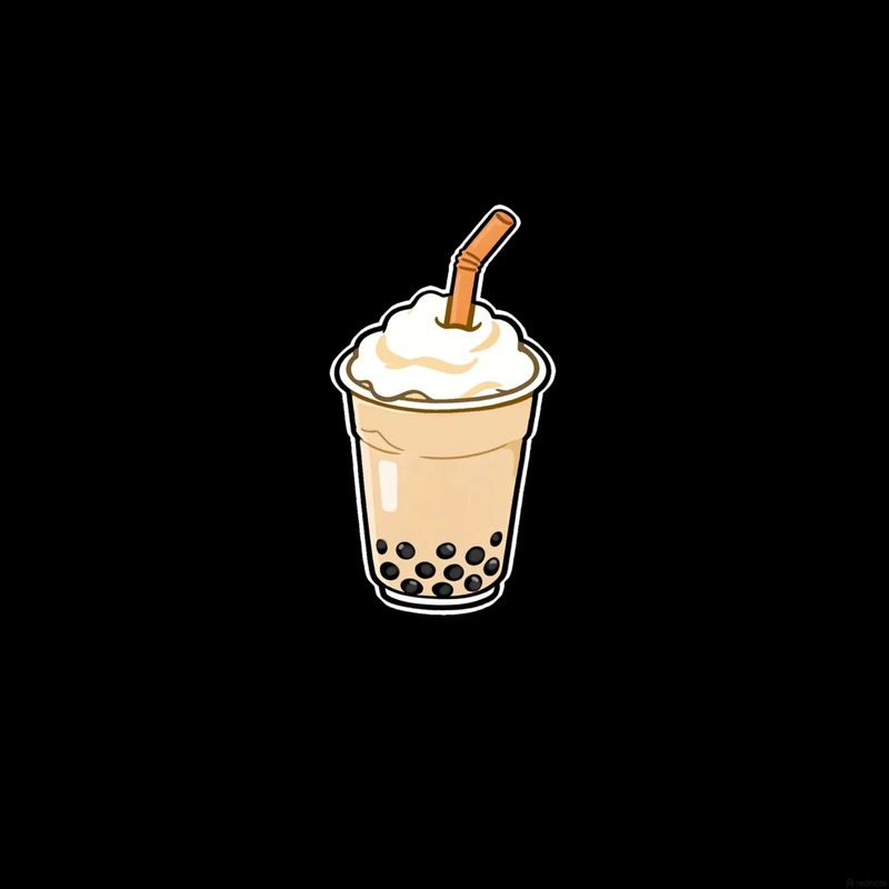 milk tea trà sữa chibi cute 38